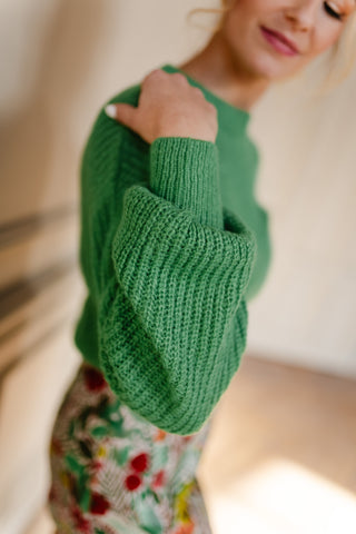 Soft Green Knit