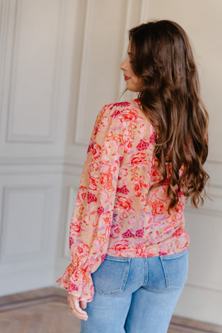 For The Love Of Roses Blouse