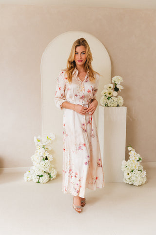 You Bloom Dress Beige