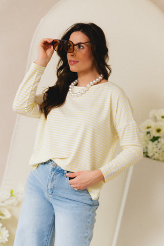 Yellow Stripes Shirt