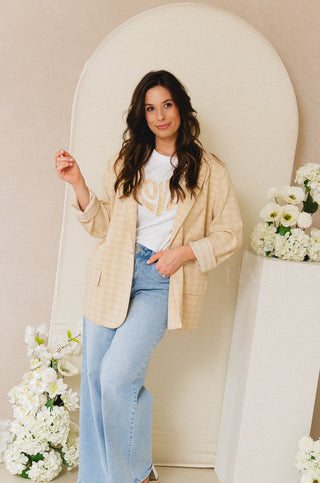 Cool Girl Blazer Butter