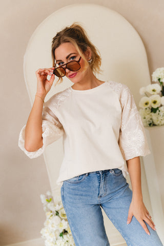 Balloon Sleeves Shirt