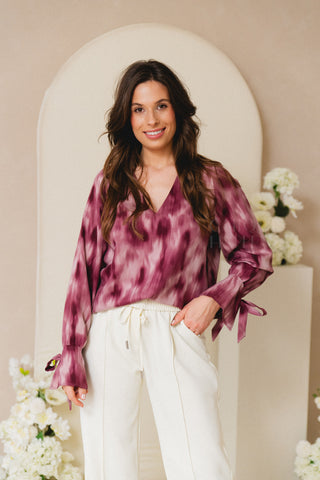 Vintage Blush Blouse