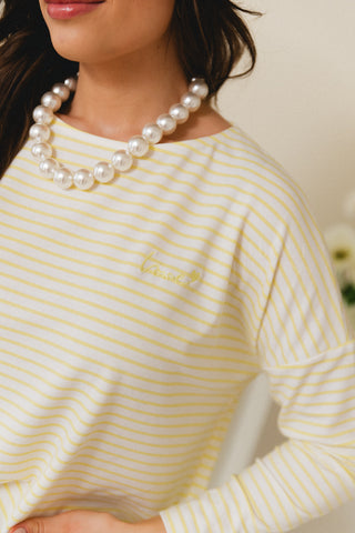Yellow Stripes Shirt