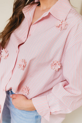 Oversized Les Fleurs Shirt