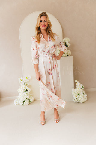 You Bloom Dress Beige