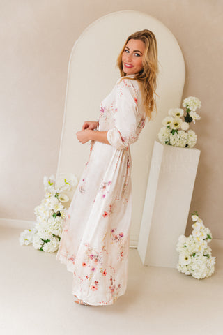 You Bloom Dress Beige