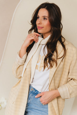 Cool Girl Blazer Butter