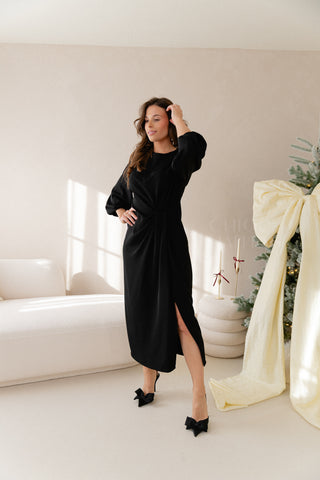 La Muse Dress Black