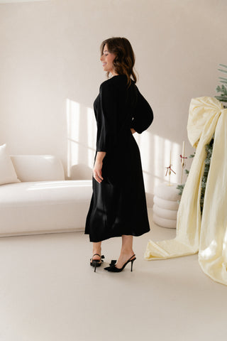 La Muse Dress Black
