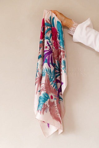 Fleurie Rose Scarf