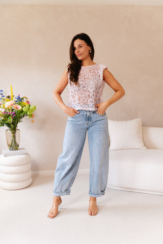 Lace Dot Blouse