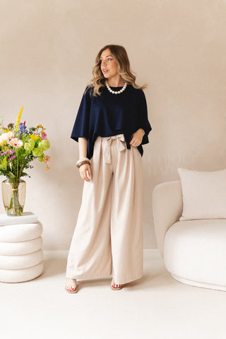 Forever Elegant Trousers Taupe