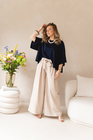 Forever Elegant Trousers Taupe