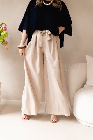 Forever Elegant Trousers Taupe
