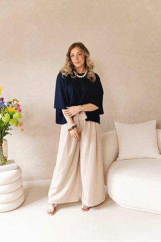 Forever Elegant Trousers Taupe