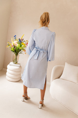 Azure Twist Dress