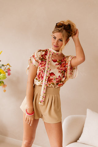 Sahara High-Waist Shorts
