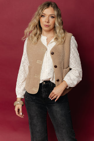 Reversible Layer Vest Camel