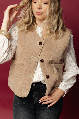 Reversible Layer Vest Camel