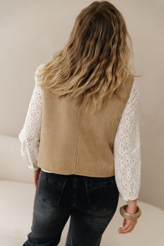 Reversible Layer Vest Camel