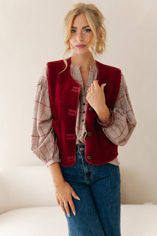 Falling Into Autumn Blouse