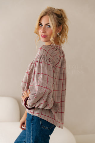 Falling Into Autumn Blouse