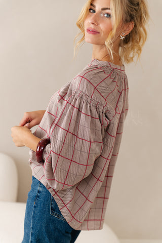 Falling Into Autumn Blouse