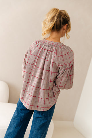 Falling Into Autumn Blouse