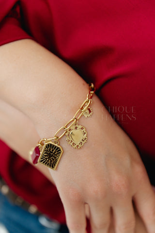 Red Bedels Bracelet
