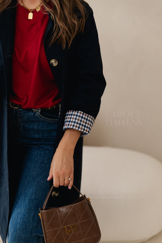 The Parisian Trench Navy
