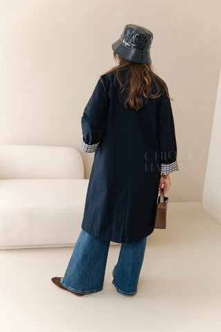 The Parisian Trench Navy