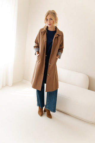 The Parisian Trench Camel
