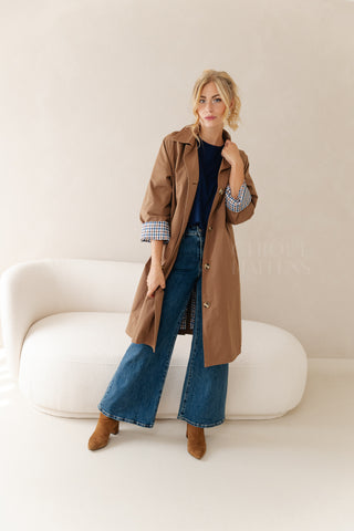 The Parisian Trench Camel
