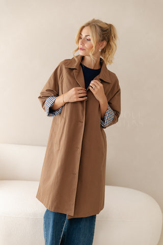 The Parisian Trench Camel