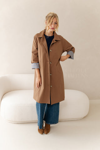 The Parisian Trench Camel