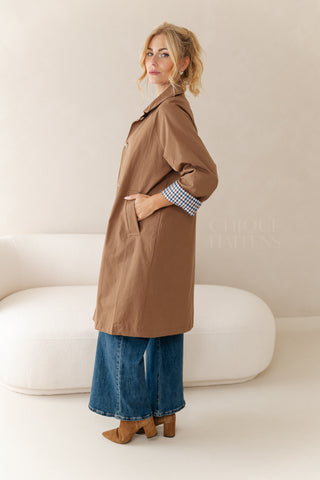 The Parisian Trench Camel