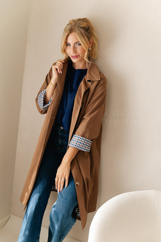The Parisian Trench Camel