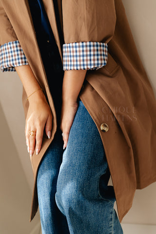 The Parisian Trench Camel