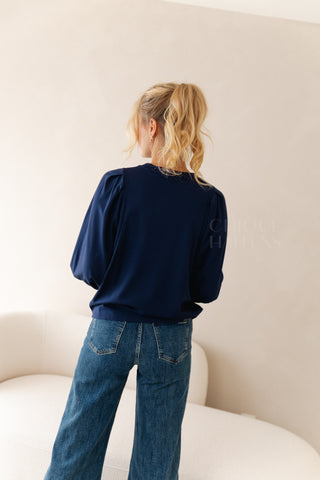 Flow Fit Tee Navy