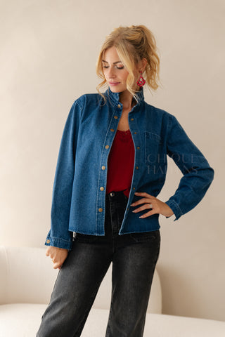 Denim Etoile Blouse