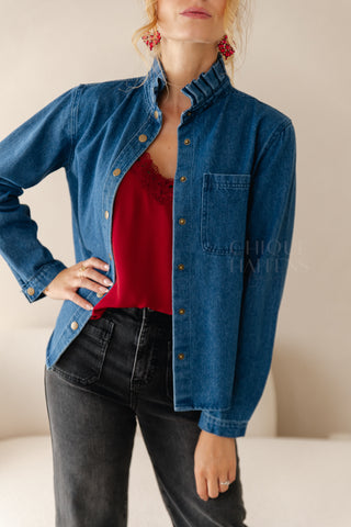 Denim Etoile Blouse