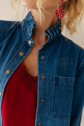 Denim Etoile Blouse