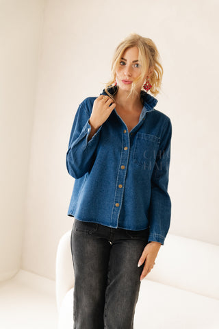 Denim Etoile Blouse