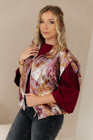 Blush & Gold Vest