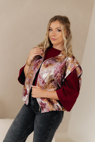 Blush & Gold Vest