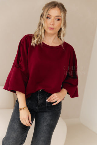 Red Wine Sweater