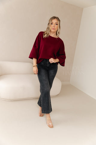 Red Wine Sweater