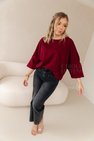 Red Wine Sweater