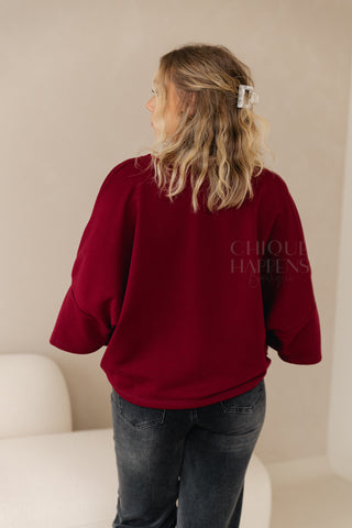 Red Wine Sweater